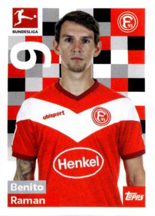 Benito Raman – Fussball Bundesliga 2018/19, Nr. 76