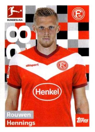 Rouwen Hennings – Fussball Bundesliga 2018/19, Nr. 77