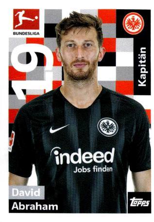 David Abraham – Fussball Bundesliga 2018/19, Nr. 81