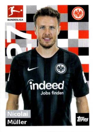 Nicolai Müller – Fussball Bundesliga 2018/19, Nr. 89