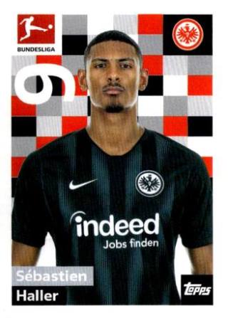 Sébastien Haller – Fussball Bundesliga 2018/19, Nr. 92