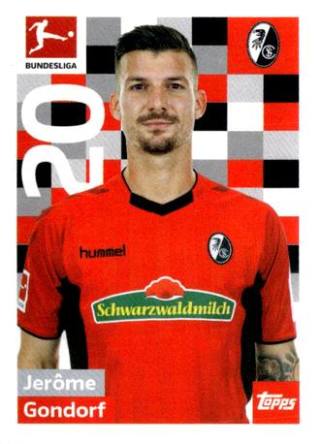Jérôme Gondorf – Fussball Bundesliga 2018/19, Nr. 102