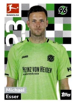 Michael Esser – Fussball Bundesliga 2018/19, Nr. 110