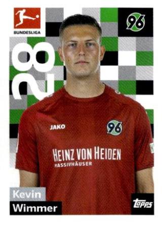 Kevin Wimmer – Fussball Bundesliga 2018/19, Nr. 114