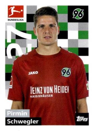 Pirmin Schwegler – Fussball Bundesliga 2018/19, Nr. 115