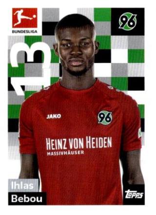 Ihlas Bebou – Fussball Bundesliga 2018/19, Nr. 121