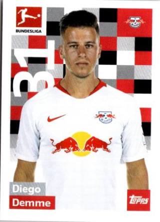 Diego Demme – Fussball Bundesliga 2018/19, Nr. 146
