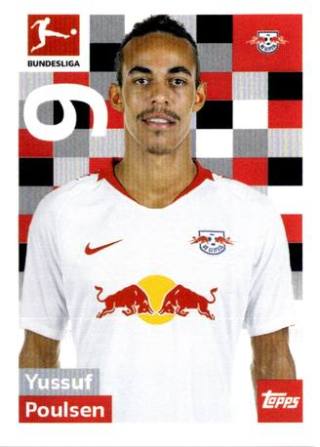 Yussuf Poulsen – Fussball Bundesliga 2018/19, Nr. 152