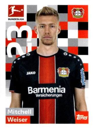 Mitchell Weiser – Fussball Bundesliga 2018/19, Nr. 160