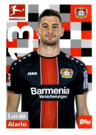 Lucas Alario – Fussball Bundesliga 2018/19, Nr. 166