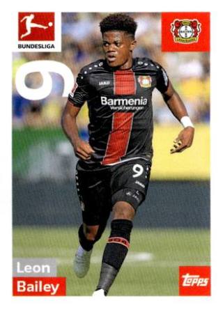 Leon Bailey – Fussball Bundesliga 2018/19, Nr. 168