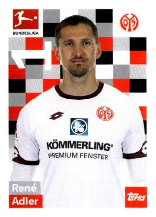 René Adler – Fussball Bundesliga 2018/19, Nr. 170