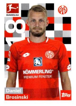 Daniel Brosinski – Fussball Bundesliga 2018/19, Nr. 173