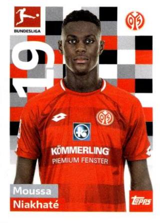 Moussa Niakhaté – Fussball Bundesliga 2018/19, Nr. 174