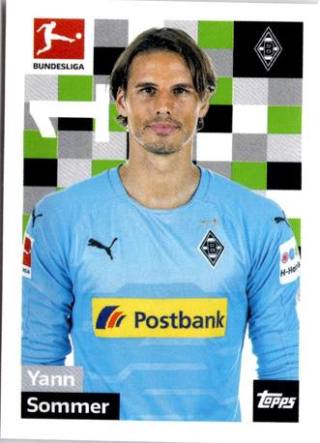 Yann Sommer – Fussball Bundesliga 2018/19, Nr. 185
