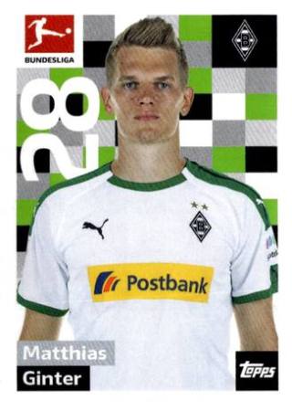 Matthias Ginter – Fussball Bundesliga 2018/19, Nr. 186
