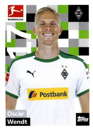 Oscar Wendt – Fussball Bundesliga 2018/19, Nr. 189