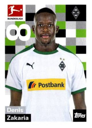 Denis Zakaria – Fussball Bundesliga 2018/19, Nr. 191