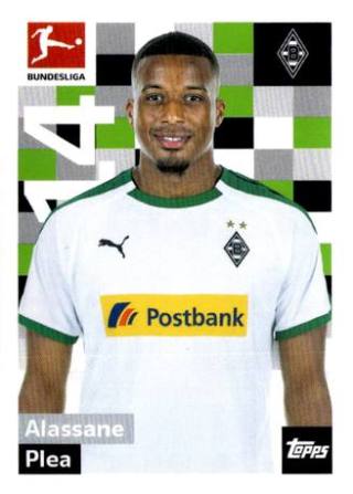 Alassane Pléa – Fussball Bundesliga 2018/19, Nr. 197