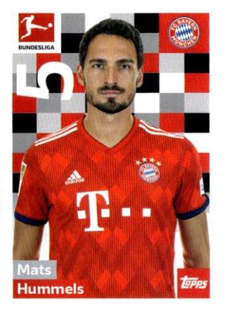 Mats Hummels – Fussball Bundesliga 2018/19, Nr. 202