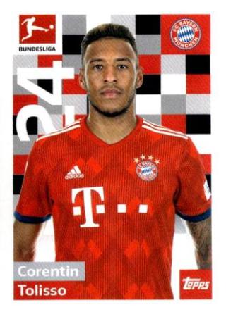 Corentin Tolisso – Fussball Bundesliga 2018/19, n. 206