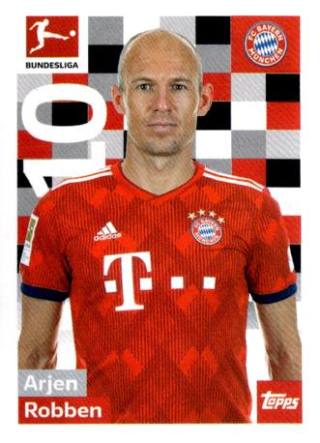 Arjen Robben – Fussball Bundesliga 2018/19, Nr. 209