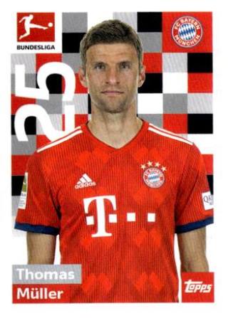 Thomas Müller – Fussball Bundesliga 2018/19, Nr. 210