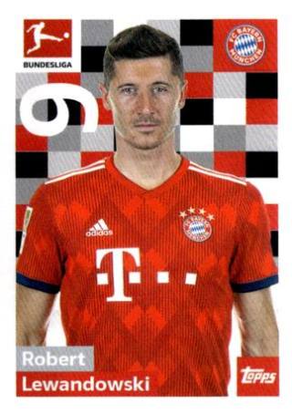Robert Lewandowski – Fussball Bundesliga 2018/19, Nr. 212