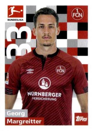 Georg Margreitter – Fussball Bundesliga 2018/19, Nr. 217