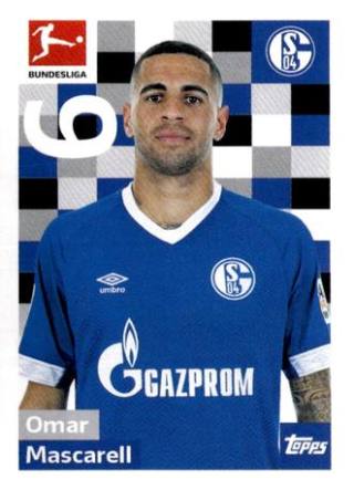 Omar Mascarell – Fussball Bundesliga 2018/19, Nr. 235