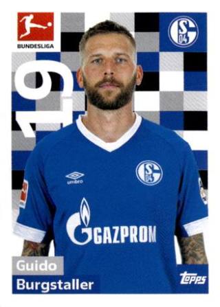 Guido Burgstaller – Fussball Bundesliga 2018/19, Nr. 242