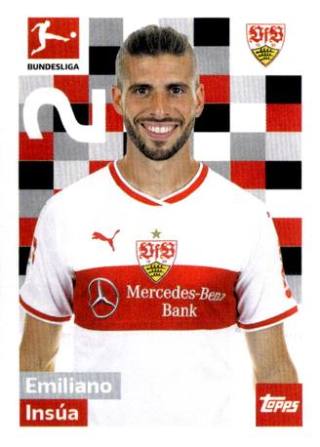 Emiliano Insúa – Fussball Bundesliga 2018/19, Nr. 246