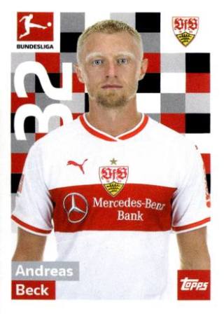 Andreas Beck – Fussball Bundesliga 2018/19, Nr. 249