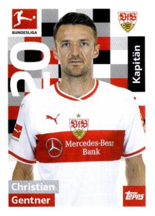 Christian Gentner – Fussball Bundesliga 2018/19, Nr. 252
