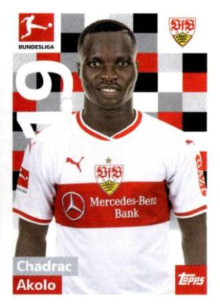 Chadrac Akolo – Fussball Bundesliga 2018/19, Nr. 255