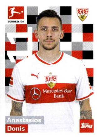 Anastasios Donis – Fussball Bundesliga 2018/19, Nr. 256