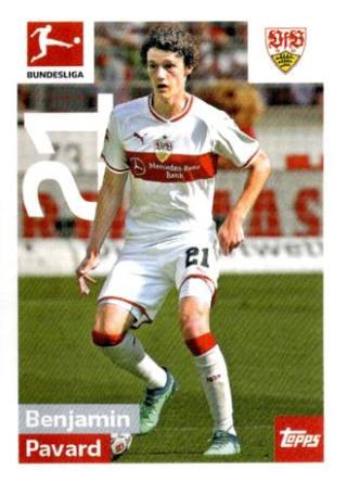 Benjamin Pavard – Fussball Bundesliga 2018/19, Nr. 258