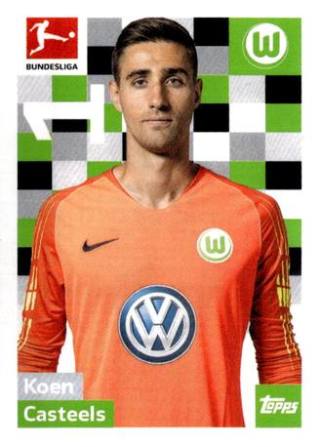 Koen Casteels – Fussball Bundesliga 2018/19, Nr. 260
