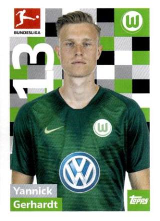 Yannick Gerhardt – Fussball Bundesliga 2018/19, Nr. 266