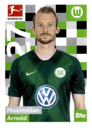 Maximilian Arnold – Fussball Bundesliga 2018/19, Nr. 267