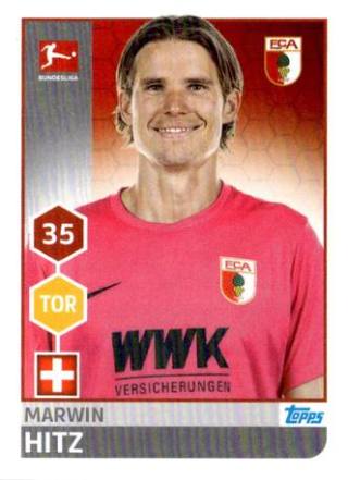 Marwin Hitz – Fussball Bundesliga 2017/18, Nr. 4