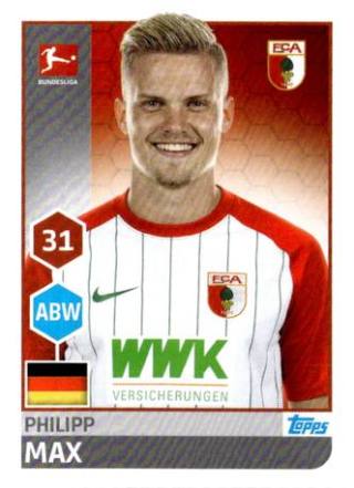 Philipp Max – Fussball Bundesliga 2017/18, Nr. 8
