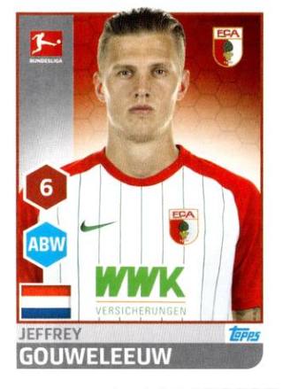 Jeffrey Gouweleeuw – Fussball Bundesliga 2017/18, Nr. 9