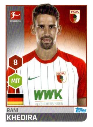 Rani Khedira – Fussball Bundesliga 2017/18, Nr. 10