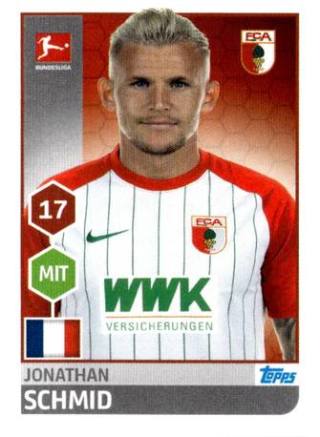 Jonathan Schmid – Fussball Bundesliga 2017/18, Nr. 13