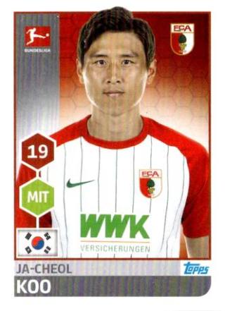 Koo Ja-cheol – Fussball Bundesliga 2017/18, Nr. 14