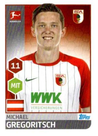 Michael Gregoritsch – Fussball Bundesliga 2017/18, Nr. 15