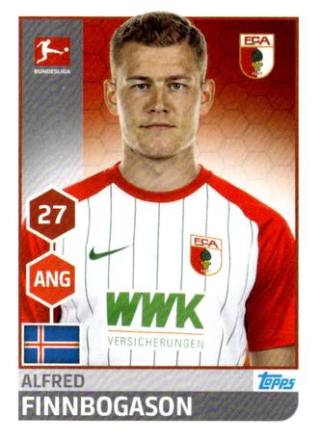 Alfred Finnbogason – Fussball Bundesliga 2017/18, Nr. 17