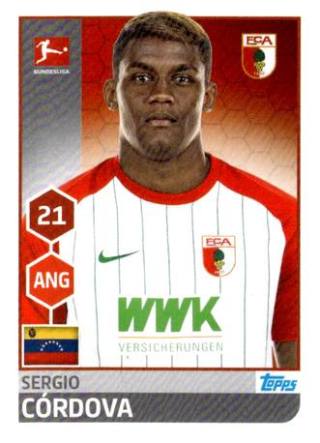 Sergio Córdova – Fussball Bundesliga 2017/18, Nr. 18
