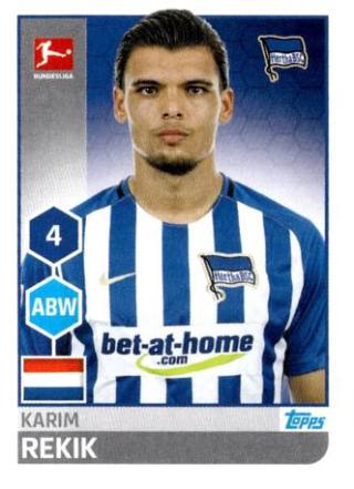 Karim Rekik – Fussball Bundesliga 2017/18, Nr. 25